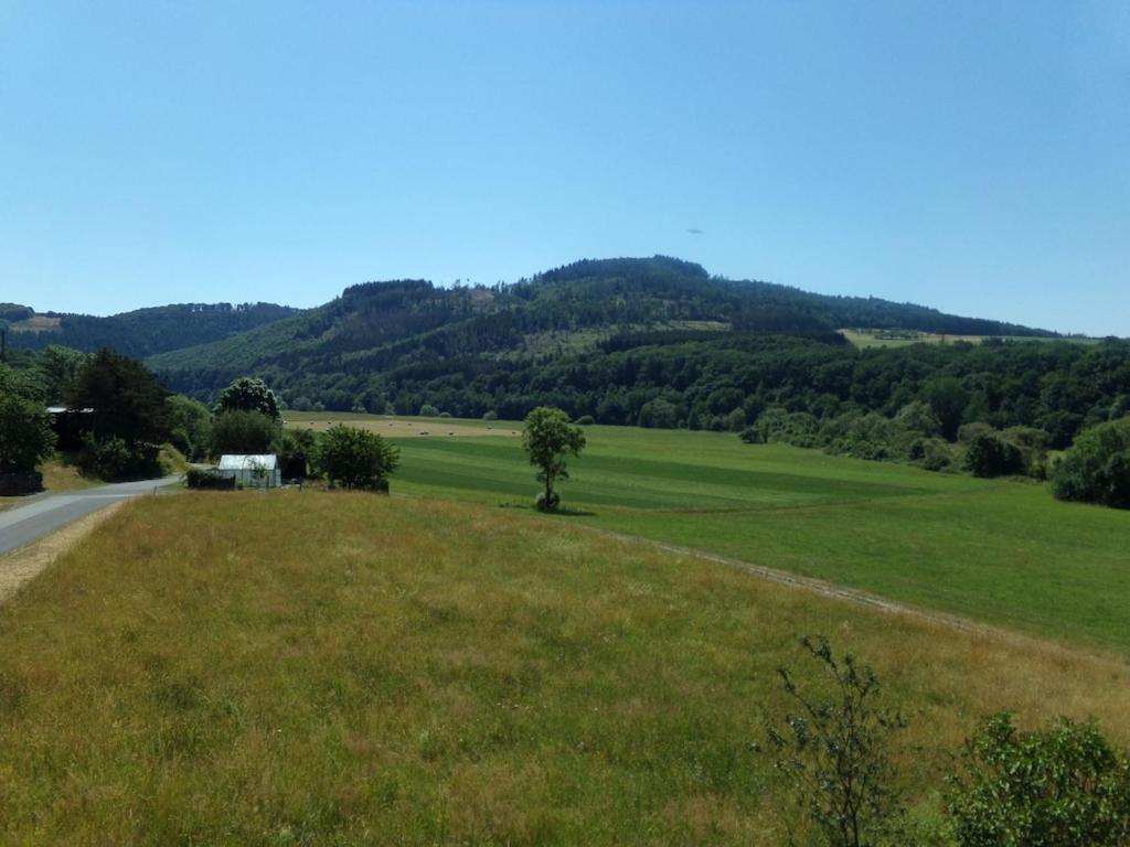 Fantastische Aussicht in die Ederaue Dodenau Exterior foto